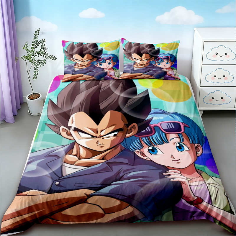 Anime Merchandise Demon Slayer - Duvet Cover Anime Dragon Ball Duvet