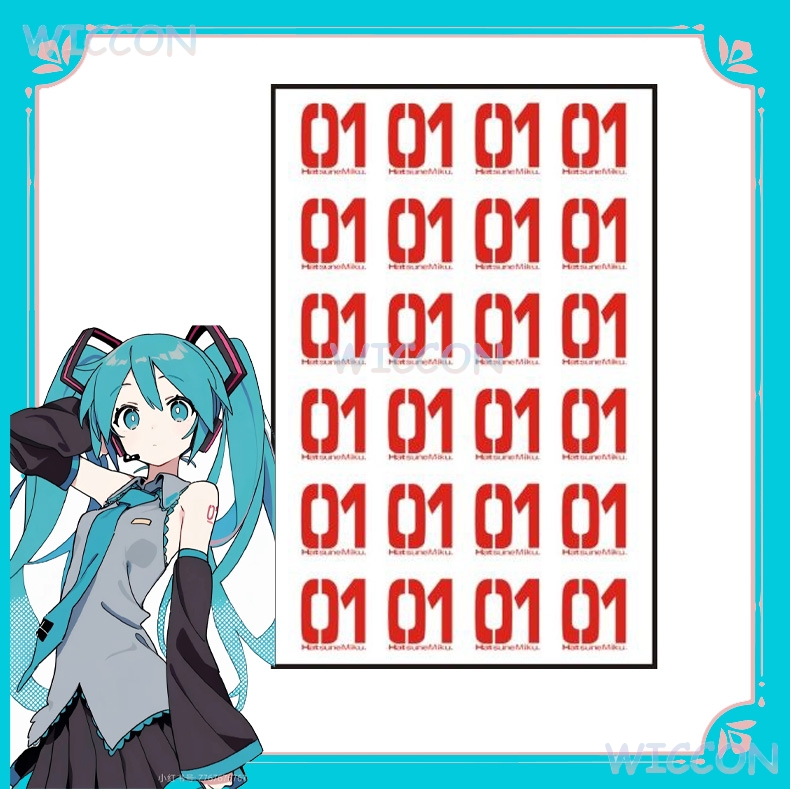 wona/Tattoo Sticker Arm Waterp - đánh giá và giá Anime Merchandise Women