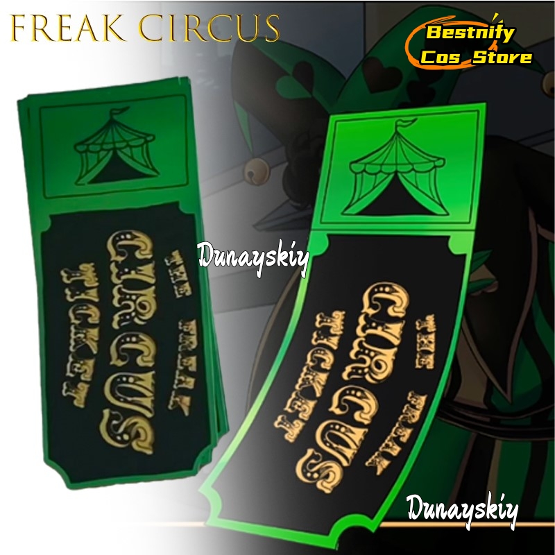 BFreak Circus Ticket Card Red  - đánh giá và giá Anime Merchandise Women