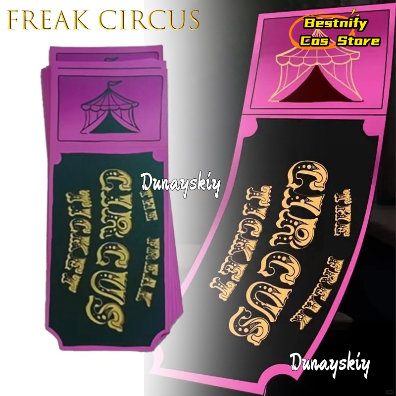 BFreak Circus Ticket Card Red  - đánh giá và giá Anime Merchandise Women