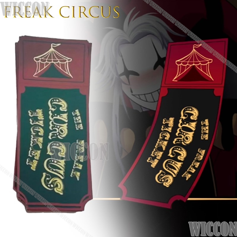 Freak Circus Ticket Card Red G - đánh giá và giá Anime Merchandise Women