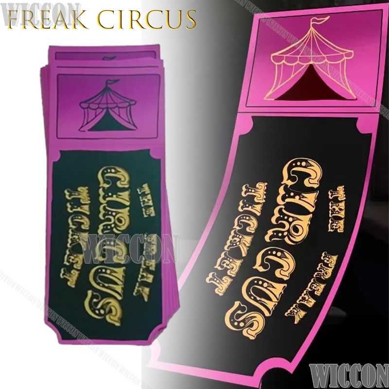 Freak Circus Ticket Card Red G - đánh giá và giá Anime Merchandise Women
