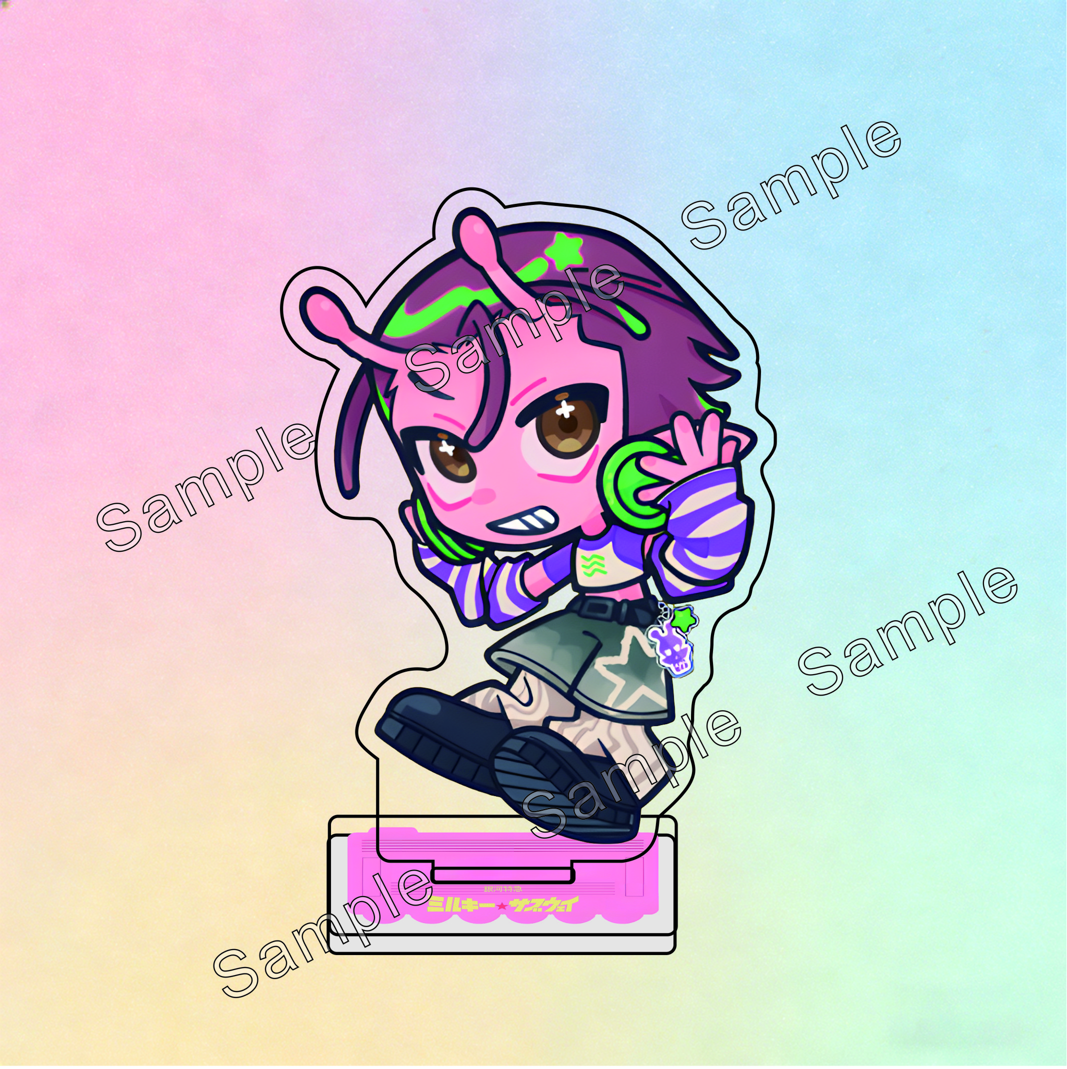 MILKY SUBWAY Acrylic KeyChain  - đánh giá và giá Anime Merchandise Licensing