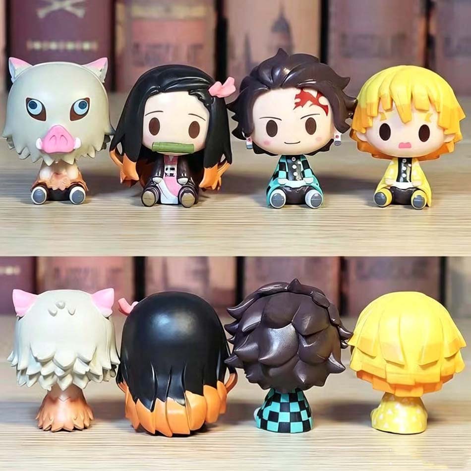 4Pcs/Set Demon Slayer Kamado T - đánh giá và giá Anime Merchandise Demon Slayer