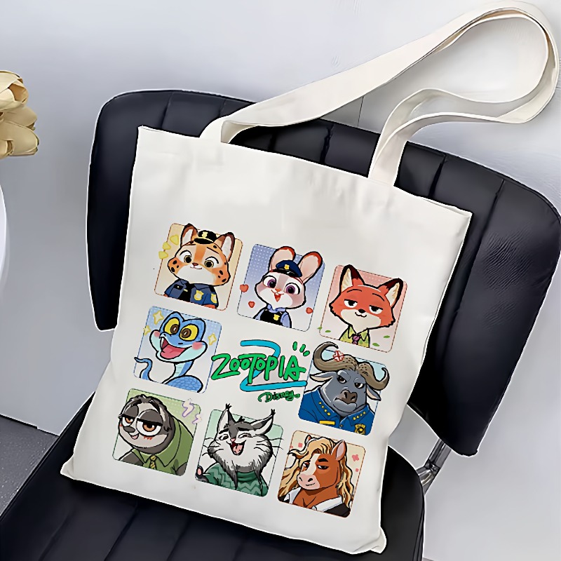 Zootopia cartoon canvas bag, J - đánh giá và giá Anime Kingdom Merchandise