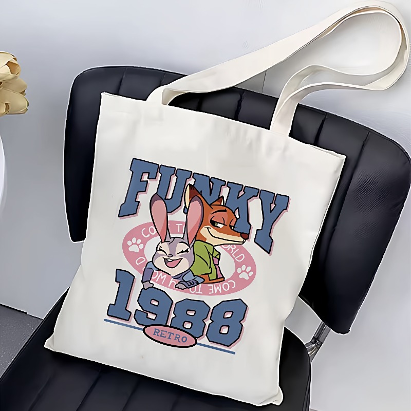 Zootopia cartoon canvas bag, J - đánh giá và giá Anime Kingdom Merchandise