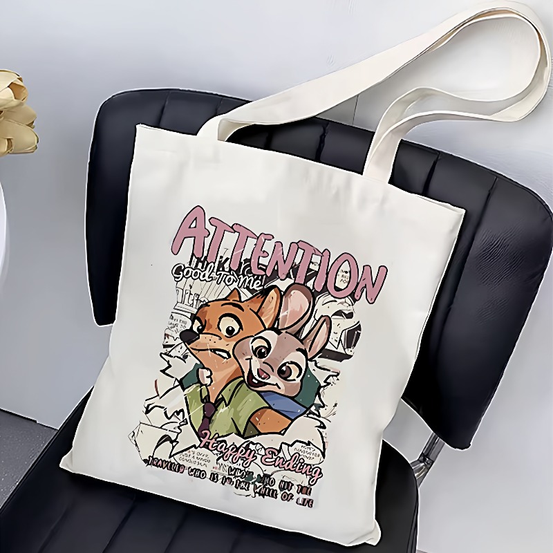 Zootopia cartoon canvas bag, J - đánh giá và giá Anime Kingdom Merchandise