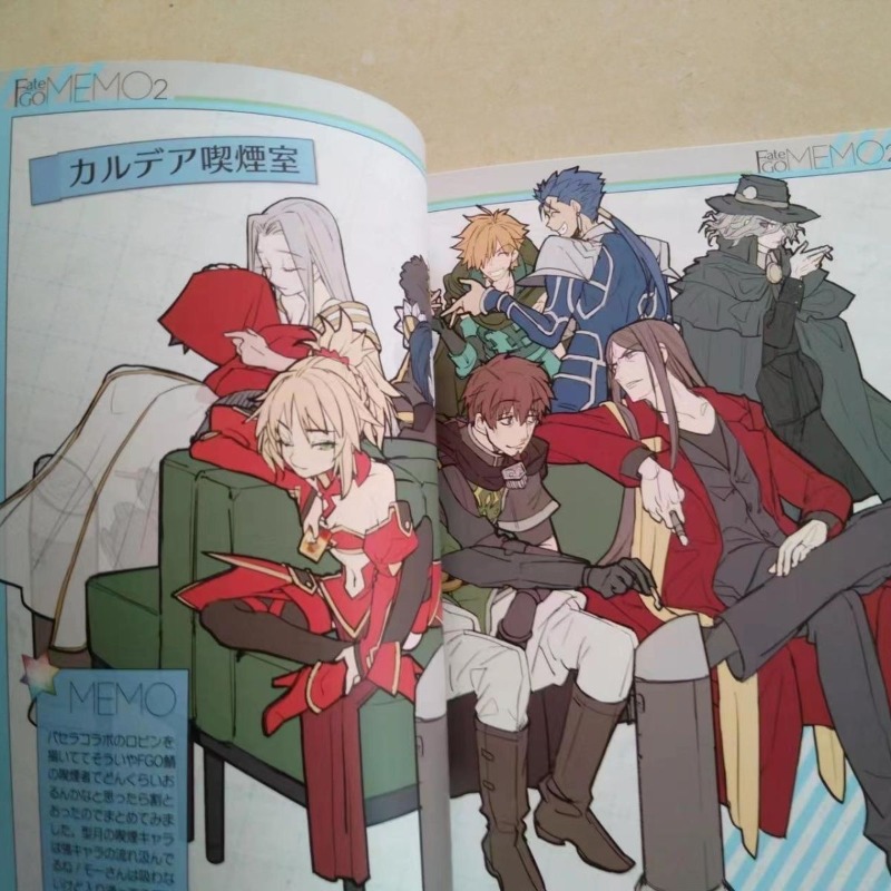 2 books Fate GO MEMO 1 2 Art B - đánh giá và giá Fate Anime Merchandise